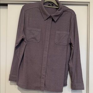 32 Degrees Purple Button Down Shirt